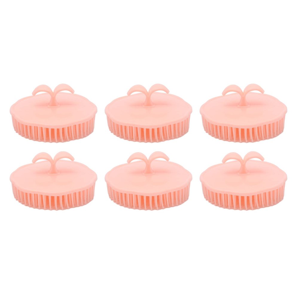 10pcs Resin Scalp Massager Scrubber Men Women Wet Dry Dandruff Removal Shampoo Brush for Hair Care