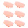 10pcs Resin Scalp Massager Scrubber Men Women Wet Dry Dandruff Removal Shampoo Brush for Hair Care view 4