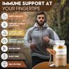 Tiger Milk Mushroom Gummies  High-Strength Dietary Supplement for Immune Support and General Wellness, 1000mg, 60 Count view 3