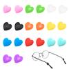 10 Pairs Anti-Slip Glasses Ear Grips Heart-Shaped Glasses Ear Cushions Soft Eyewear Retainer for Most Types Eyeglasses Reading Glasses and Sunglasse view 1