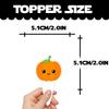 24pcs Cute Cucumbers Corn Peas Chili Dessert Cupcake Topper Funny Vegetable Theme Decor Supplies Baby Shower Boys Girls Happy Birthday Decorations view 2