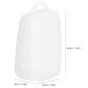 Jwthee Electric Toothbrush Head Cover, Portable Silicone Toothbrush Covers Travel Toothbrush Head Holder Manual Toothbrush Head Cover Case Protector (Blanco translcido) view 2