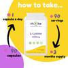 L-Lysine Supplement (1000mg) - 90 Tablets - UK Manufactured to GMP Standards view 3