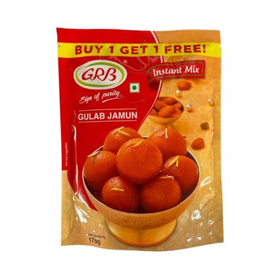 GRB Gulab Jamun Mix 175G Sign Of Purity, Instant Gulab Jamun Mix Product Of India Buy 1 Get 1