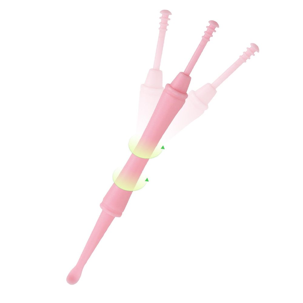 10 Double-Headed Ear Spoon Cleaning Tools Ear Cleaner Ear Pick Cleaner Ear Curette Wax Removers Ear Wax Removal for Kids Adults Ear Wax Remover Tool Portable Ear Pick