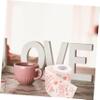 Healvian 2rolls Valentine Toilet Paper Roll Decorative Bathroom Supplies Printed Paper Towels for Dispenser Tissue view 2