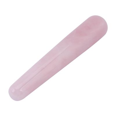 1pc Massage Wand Stone, Crystal Massage Stone, Face Massage Tool for Face Caring White 100mm