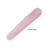 1pc Massage Wand Stone, Crystal Massage Stone, Face Massage Tool for Face Caring White 100mm view 3
