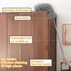 Feather Duster,Dusters For Cleaning Extendable,With30-240cm Pole Telescopic Cobweb Brush Grey4Pcs view 3