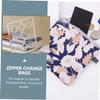Anneome 5pcs Sanitary Towel Holder Small Period Bag Adorable Lipstick Storage Bags Portable Nappy view 3