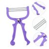 HAPINARY Facial Hair Remover Threader with 3-Spring Manual Epilator for Women, Portable Face Hair Removal Tool for Sensitive Skin and Daily Grooming Random Color view 4