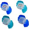 MAGICLULU 2pcs Portable Denture Case Small Denture Storage Box for Home Travel Retainer Case Storage Box for Teeth Care Random Color view 2