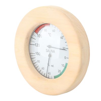Sauna Thermometer, Digital Sauna Thermometer Hygrometer Gauge Sauna Hygrothermograph 2 in 1 Wall Mounted Real Time Monitoring Sauna Room Thermometer and Hygrometer