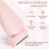 AOGOE Lady Shavers for Women 2-in-1, Waterproof Bikini Trimmer Woman, Nose Trimmer Rechargeable, Pubic Hair Trimmer for Women Wet and Dry, Painless Electric Foil Shaver for Face Underarm Legs Body view 4