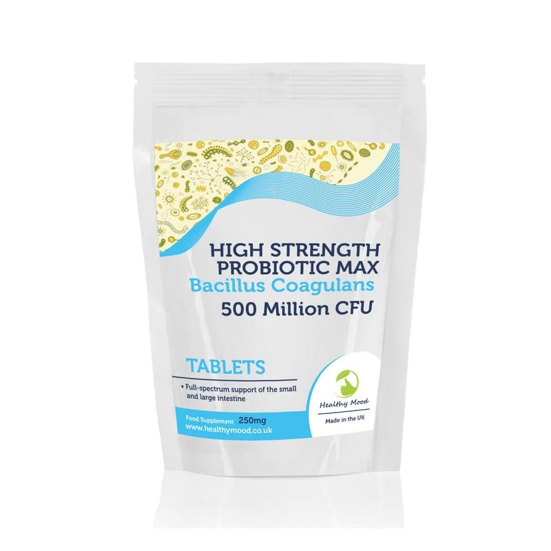Probiotics Bacillus 90 Tablets  Advanced Probiotic Formula for Gut Health & Immune Support  10 Billion CFU, Non-GMO, Vegan & Vegetarian Friendly