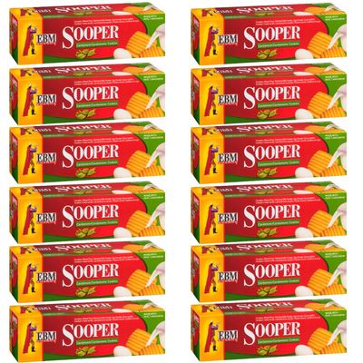 Cookies Bundle Pack with Sooper Cardamom Cookies 112g - 12 Pack | Made with Real Cardamom.