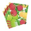 Caspari Apples Cocktail Napkins - 20 Per Package view 2