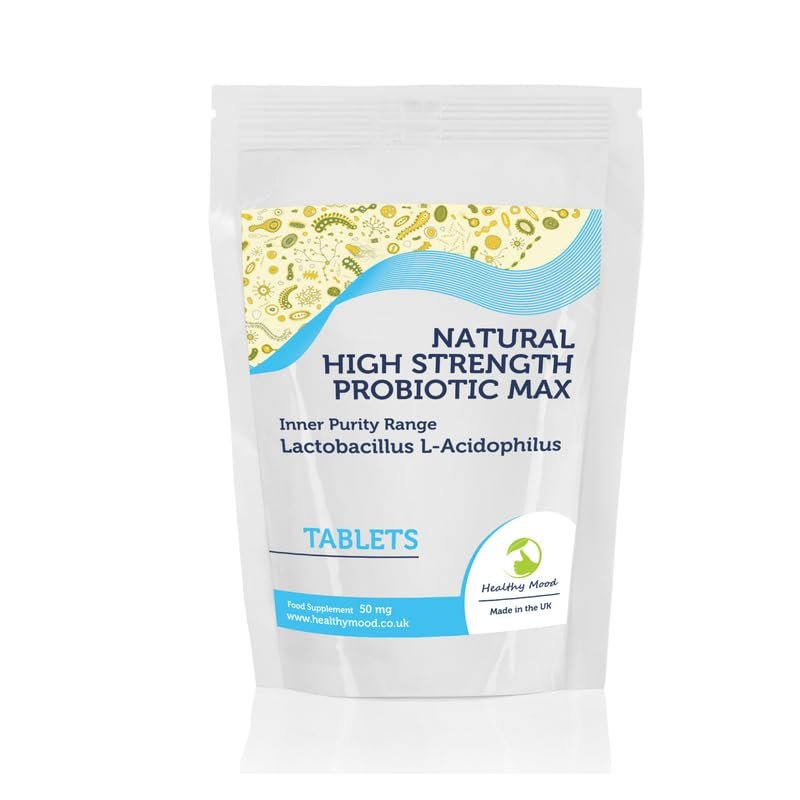 Probiotics Max 250 Tablets Advanced Probiotic Formula for Digestive Health & Immune Support 10 Billion CFU, Non-GMO, Vegan & Vegetarian Friendly