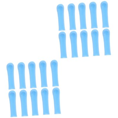 MAGICLULU 20pcs Replacement Ear Scoops Sleeves for Ear Cleaning Supply Reusable Design for Wax Removal Accessory