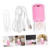 BCOATH Glasses Cleaner Machine Electric Lens Cleaning Case Eye Lens Cleaner for Home Travel view 3