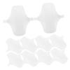 Anneome Reusable Menstrual Pads 10Pcs Waterproof Cotton Cloth Sanitary Napkins Breathable Washable for Daily Use Travel Exercise Women view 1