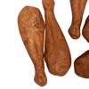 Artif-dco-mag.com - Blown Plastic Cooked Chicken Legs in Pack of 5, H 13 cm L 4.5 cm view 3
