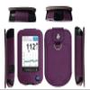 Fitted Leather Case W/Screen Protector & Pocket (Lanyard Included) for Freestyle Libre 3 Libre 2 (Purple) view 1
