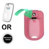 Fitted Leather Case W/Screen Protector & Pocket (Lanyard Included) for Freestyle Libre 3, Freestyle Libre 2 (Pink) view 2