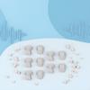 10 Pcs Ear Tips, Soft Silicone Earplug Domes for BTE, ITE and Pocket Ear Bud Replacements, Ear Care, Earplugs (Medium) view 3