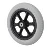 12in Solid PU Wheelchair Caster, Non Slip Wheel for Mobility Devices, for Wheelchairs, Walkers view 1