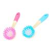 UTHCLO 3pcs Multi Functional Kitchen Cleaning Brushes with Plastic Handle for Bowl and Glass Effective for Hard-to-reach Areas Reduces Cleaning Time Random Color view 4