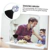 WOONEKY Hair Salon Shaving Brush Barber Brush Neck Duster for Men Vegan Hair Styling Tool Professional for Men view 2