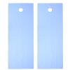 2 Pieces Spa Cover of Breathable Massage Table Oilproof Beauty Salon Bed Sheet (Blue) view 1