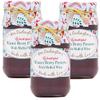 Mrs Darlingtons Winter Berry Preserve with Mulled Wine - Christmas Gold Tie - 340g - Pack of 3 view 1
