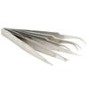 4PCS Stainless Steel Tweezer Straight Amp Curved Anti Static Tweezers Sewing Machine Accessories view 2