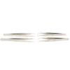 4PCS Stainless Steel Tweezer Straight Amp Curved Anti Static Tweezers Sewing Machine Accessories view 4