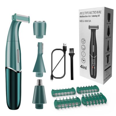 4 In 1 Female Epilator Women Body Face Multifunctional Shaving Shaver Lady Hair Remover Waterproof