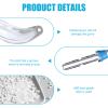 2Pcs Replacement Classic Jet Tips for Waterpik Flosser, Flosser Refill Heads Replacement Heads for waterpik WP100 WP250 WP300 WP450 WP660 WP900-Clean Teeth and Healthy Gums view 4