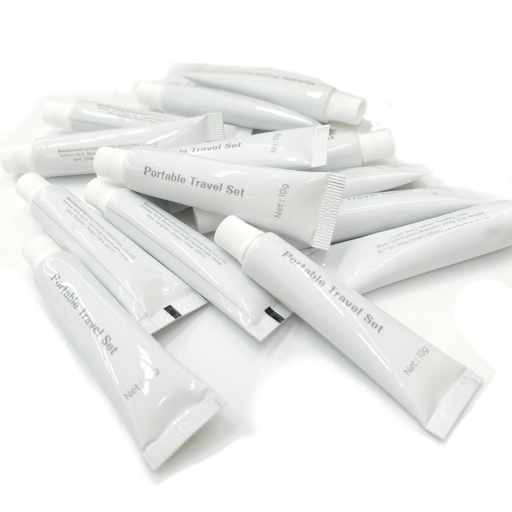 10g/0.35ounce Portable Travel Small Size Toothpaste for Hotel Supplies Outdoor Activities Party Personal Teeth Health Care (50)