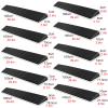 LBLFEBD Indoor Threshold Ramps For Doorways Curb Ramp Portable Wheelchair Ramp Step Mat 1-10cm Rise Channel 100CM/39.4" Non-Slip Threshold Wheelchair Ramp view 2