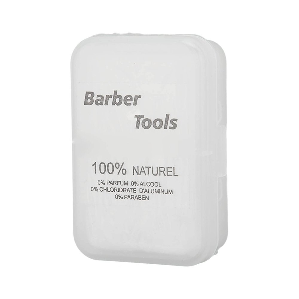 Men Aftershave Alum Block, Soothing Skin and Stopping Nicks Cuts, Immediate Astringent Effect, Small Portable Size, Made of Alum Stone, Suitable for Home and Professional Use