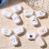 MYSUNBAR 2 Pack Contact Lens Case Contact Lenses Storage Contact Lens Case Fashionable Travel Contact Lenses for Activities, multicoloured, Pocket organiser view 2