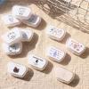 MYSUNBAR 2 Pack Contact Lens Case Contact Lenses Storage Contact Lens Case Fashionable Travel Contact Lenses for Activities, multicoloured, Pocket organiser view 3