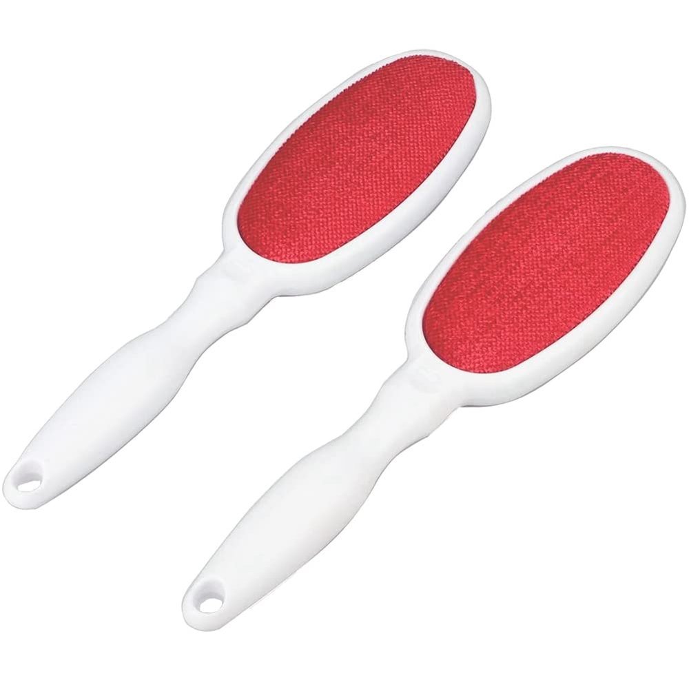 PPcdfre 2 Pack Brush Clothes Brush Reusable Double Sided Lint Remover for Clothes Pet Hair