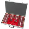 Optometry Kit,266 PCS Optical Trial Set Optometry Kit, Metal Rimmed Aluminum Box Trial Glasses Case Glasses Case with Glasses Frame Cylinder Lenses, Professional Trial Lens view 1