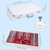 Optometry Kit,266 PCS Optical Trial Set Optometry Kit, Metal Rimmed Aluminum Box Trial Glasses Case Glasses Case with Glasses Frame Cylinder Lenses, Professional Trial Lens view 2
