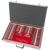 Optometry Kit,266 PCS Optical Trial Set Optometry Kit, Metal Rimmed Aluminum Box Trial Glasses Case Glasses Case with Glasses Frame Cylinder Lenses, Professional Trial Lens view 4