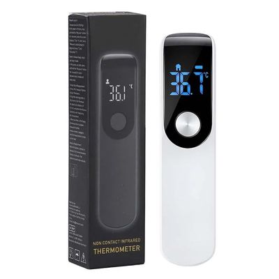 Forehead Thermometer for Adults and Kids, No Touch Infrared Digital With Fever Alarm,  / , Instant Reading, Temperature (White)