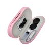 MYSUNBAR Hard Case Double-Sided Glasses Case and Contact Lens Case Glasses Case with Mirror Contact Lenses Travel Set, multicoloured, Pocket organiser view 1