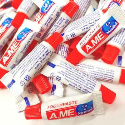 3g /0.1ounce Portable Travel Small Size Toothpaste for Outdoor Hotel Personal Teeth Cleaning Health Care for Hotel Supplies Camping Hiking Party (50)